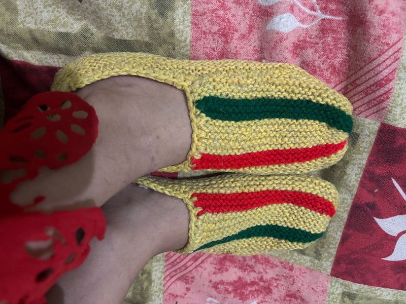 Comfy Knitted Slippers