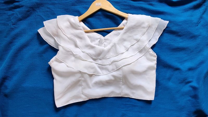 Beautiful White Crop Top