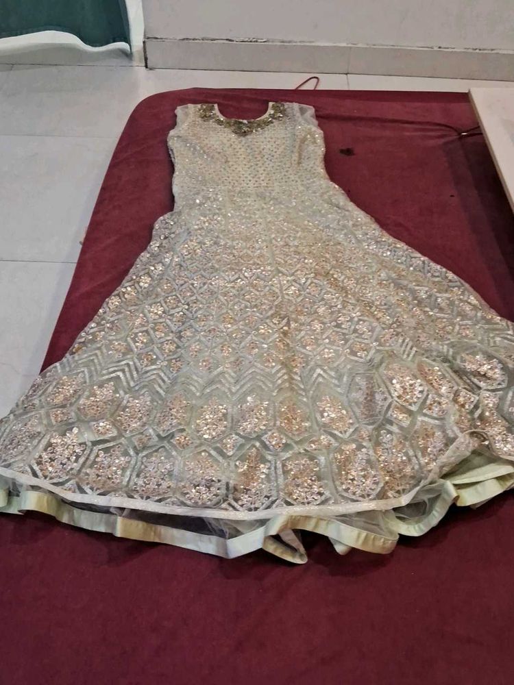 Elegant Embellished Anarkali Gown