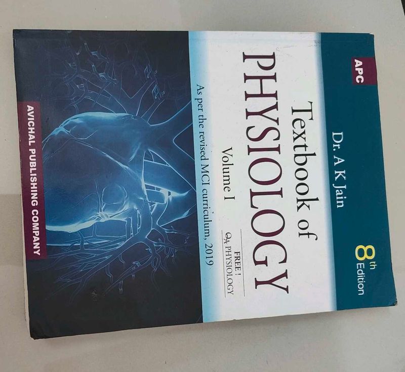 Textbook of Physiology Vol. 1 - Dr. A.K. Jain