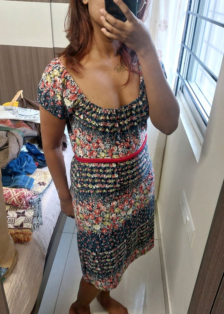 Flirty Floral Dress