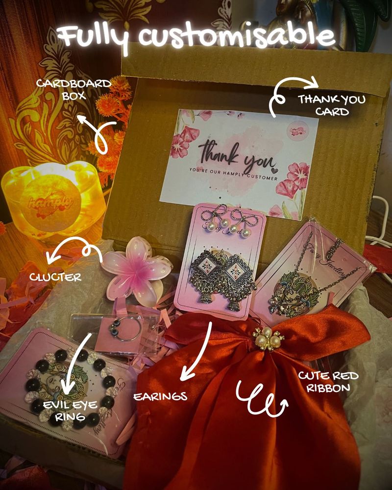 customisable Jewellery Set Box