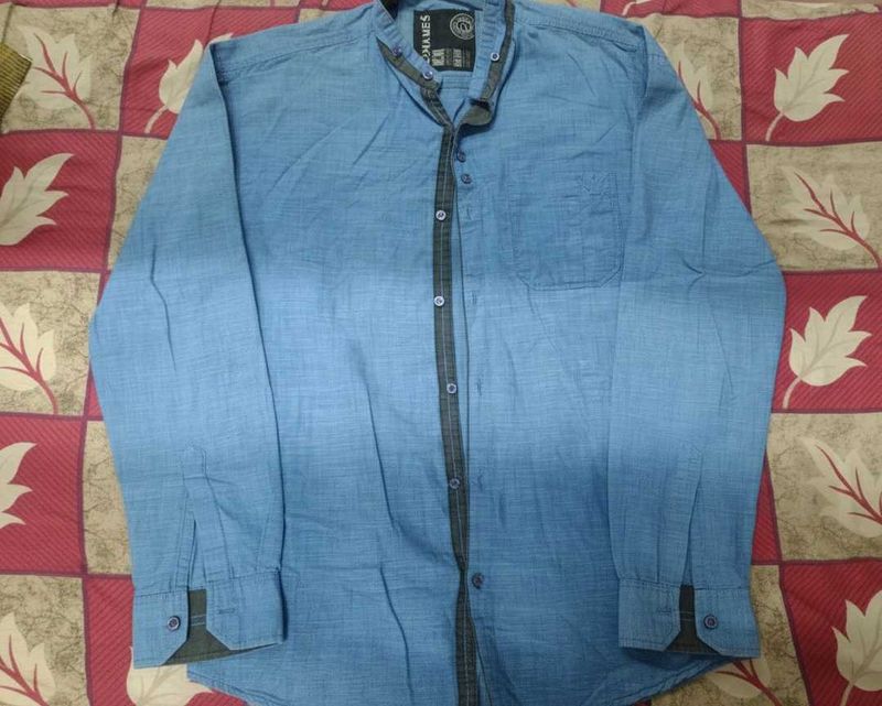 Blue Casual Shirt ( Neuro man Branded)
