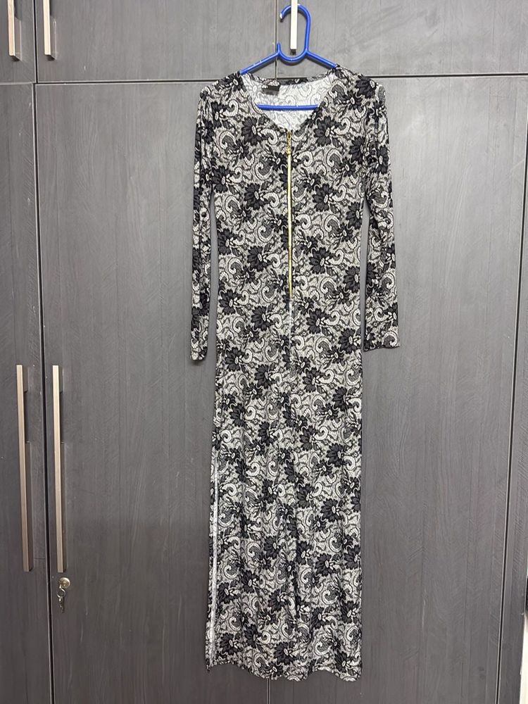 Floral Print Maxi Dress
