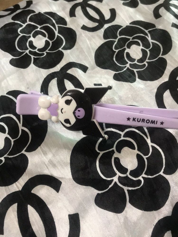 Kuromi Hair Clip