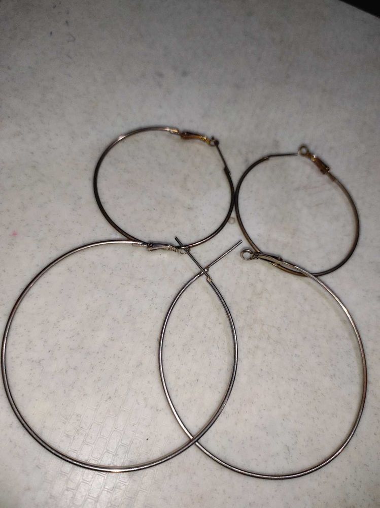Silver Hoop Earrings