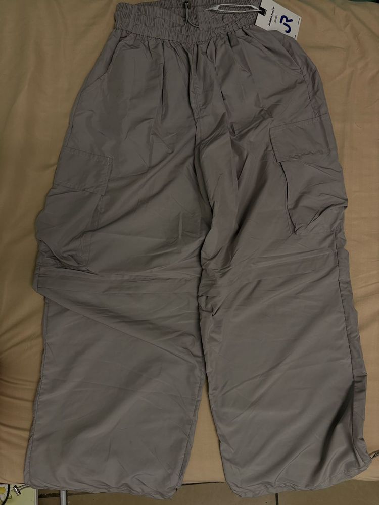 Grey Cargo Pants