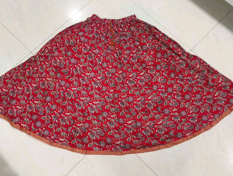 Floral Ethnic Skirt
