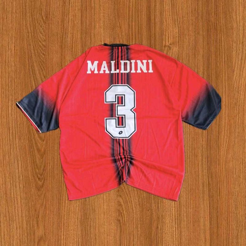 Ac Milan Football Five Sleeve Jersey