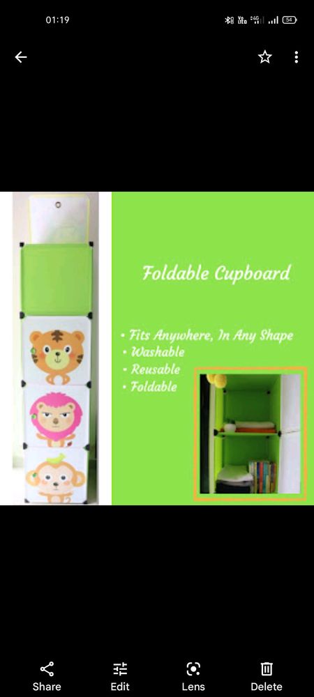 DIY FOLDABLE CUPBOARD
