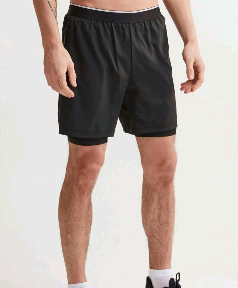 Men&#39;s Black Workout Shorts
