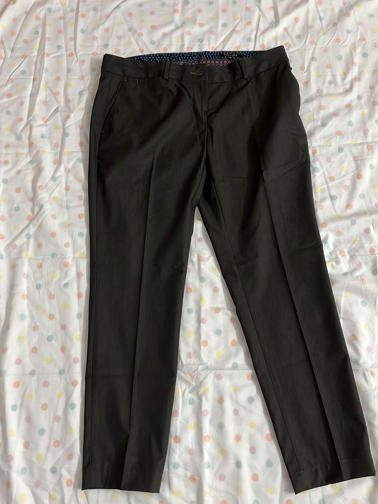 Dark Coffee Brown Unused Park Avenue Formal Pants