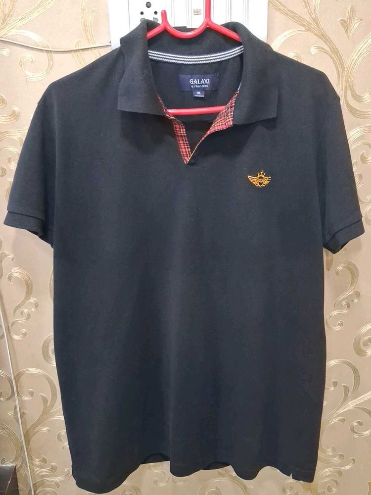 Men&#39;s Black Polo Shirt
