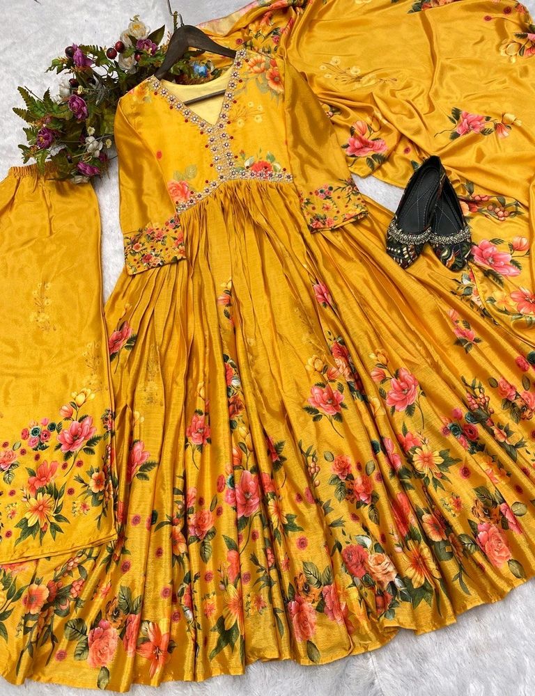 Kurta Pant N Dupatta Set