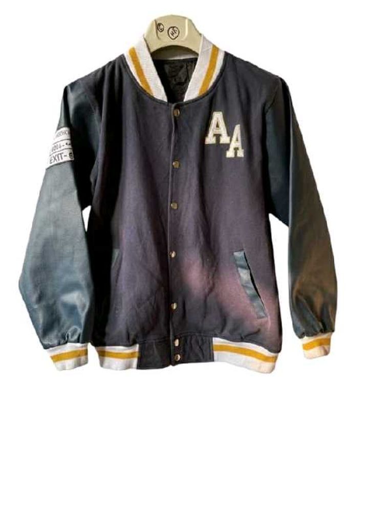 leather Varsity Style Jacket