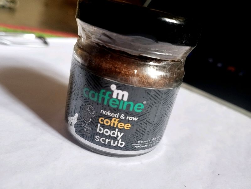 M caffeine body scrub