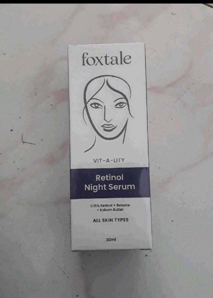 FOXTALE RETINOL SERUM NEW