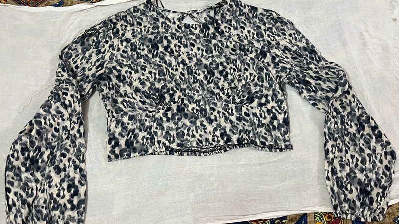 Crop Top Backless