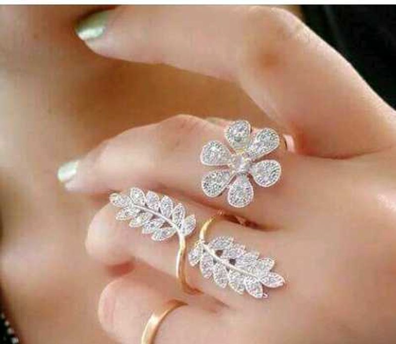 Sparkling Statement Rings