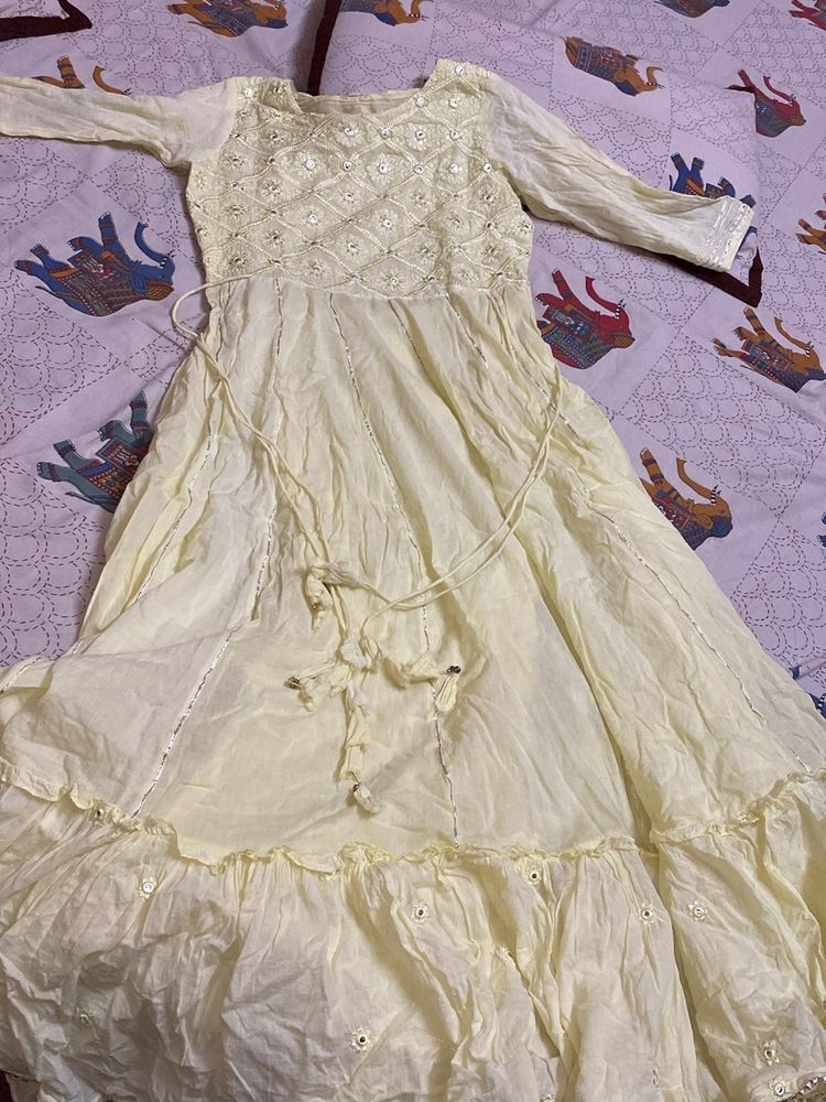 Long Flared Kurti
