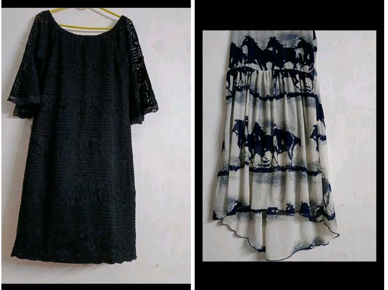 2 Bodycon Or Midi Dresses