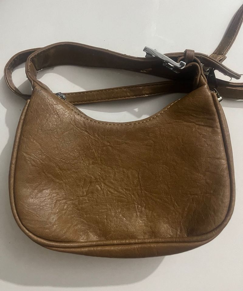 Brown Shoulder Bag