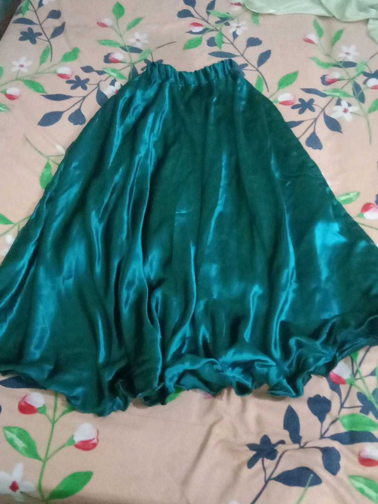 Emerald Green Ethnic Skirt