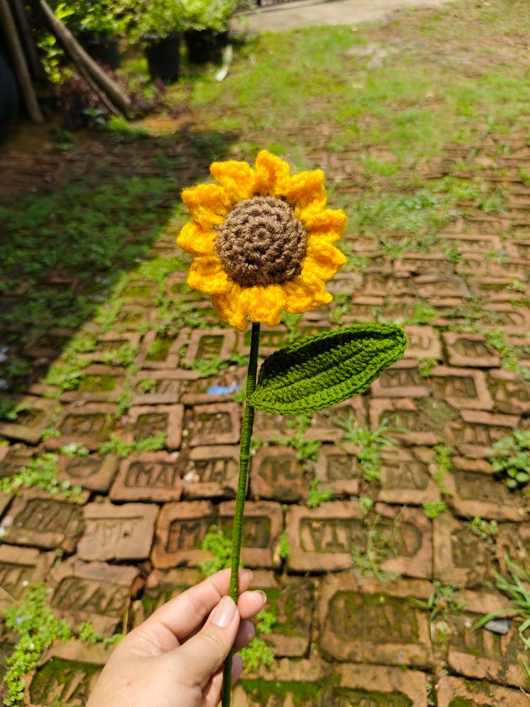 Crochet Sunflower