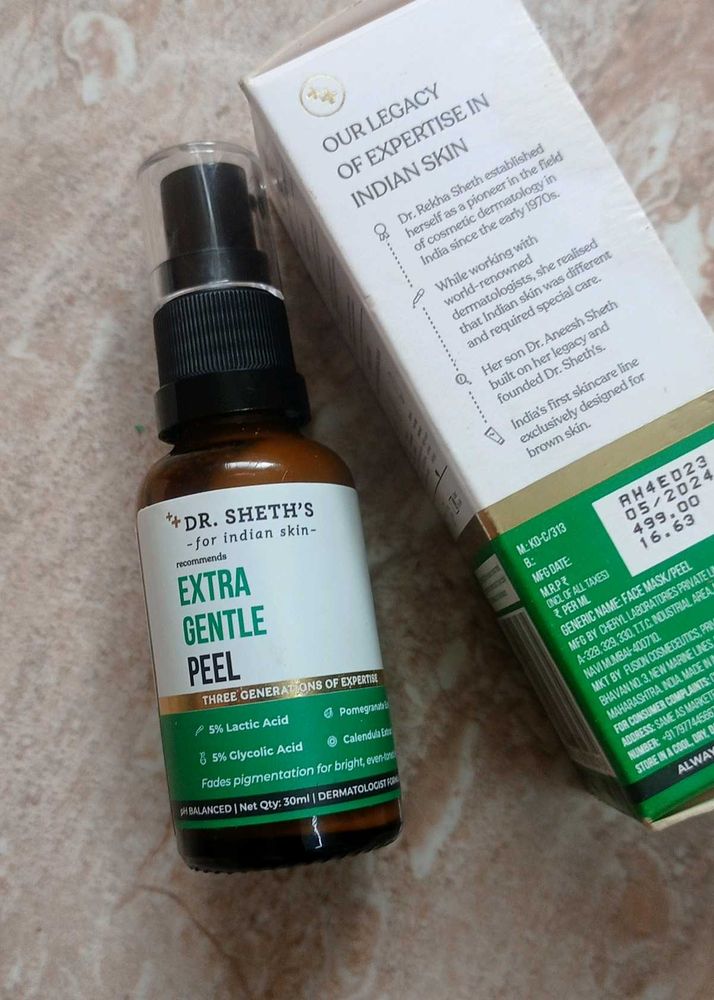 Dr. Sheth&#39;s Extra Gentle Peel