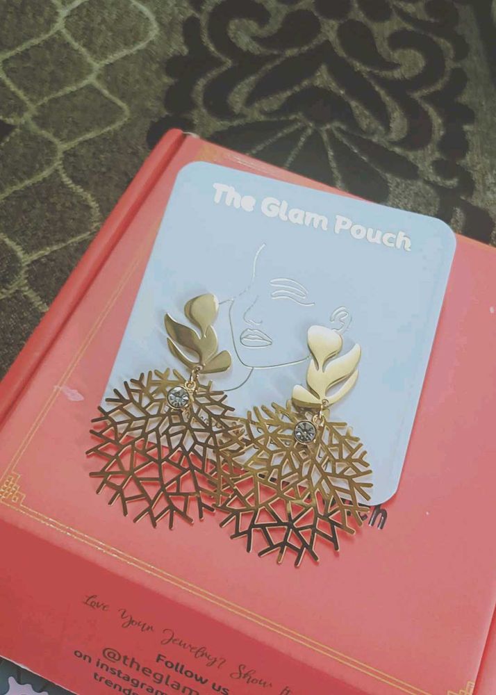 Gold Statement Earrings