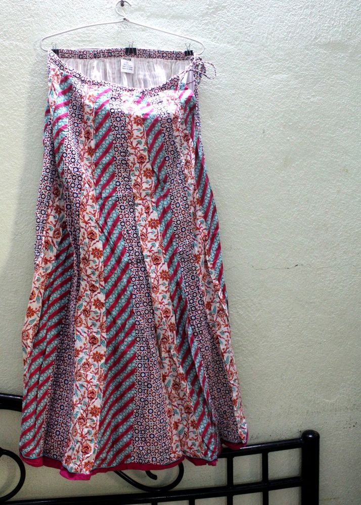 Multicolor Long Skirt