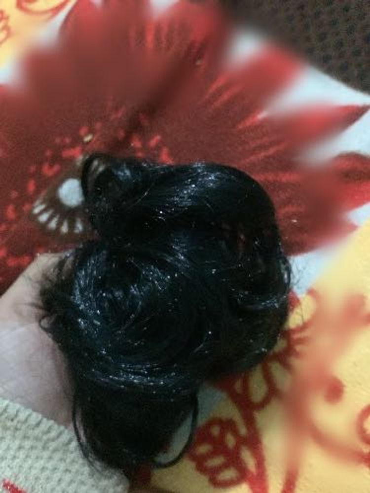 Black Hair Bun