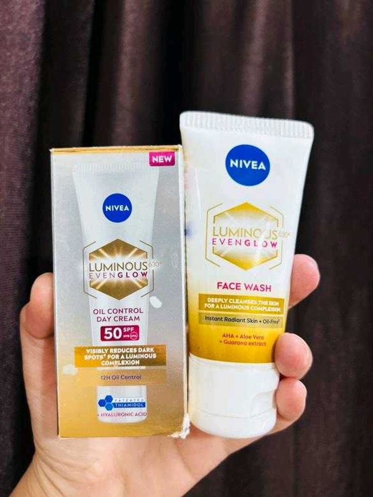 Combo Of Moisturiser And Face Nivea