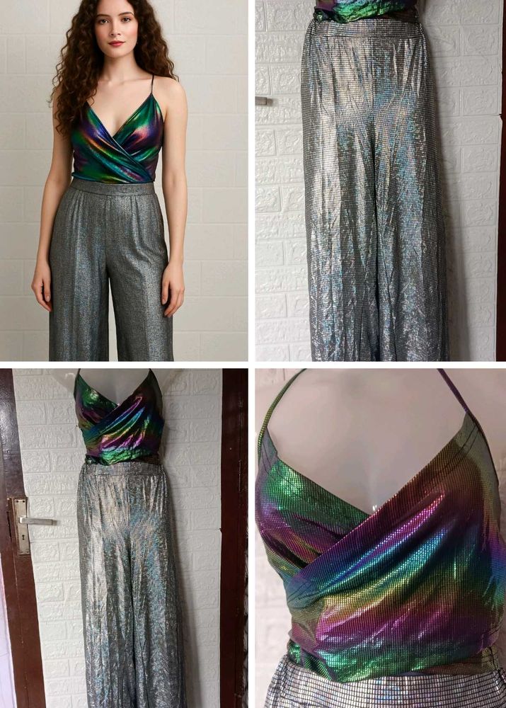 Metallic Rainbow Top &amp; Pants