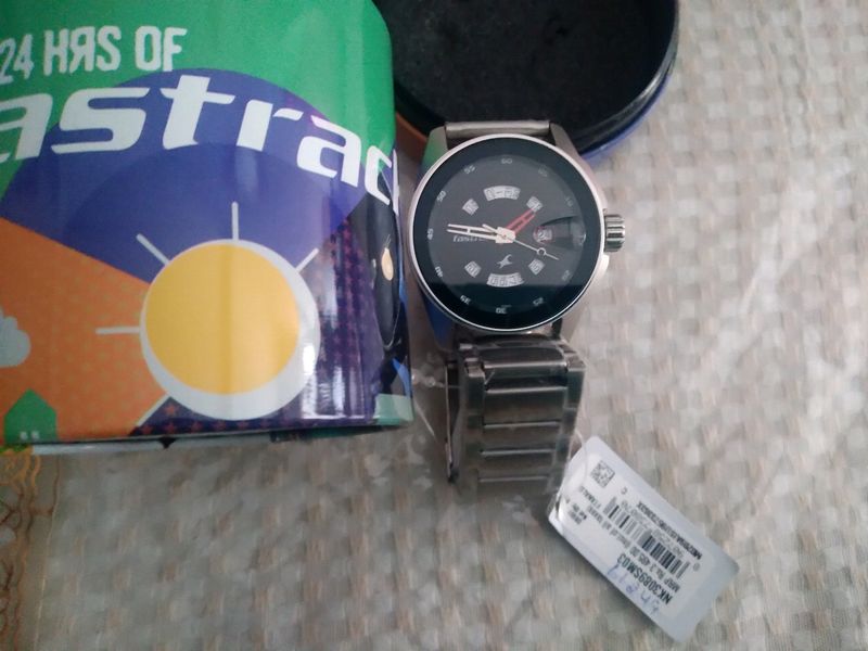 Fastrack Men Watch With Tag &amp; Box  Price 3k