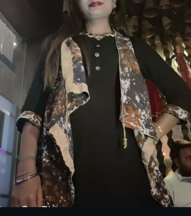 Elegant Black Kurta Set