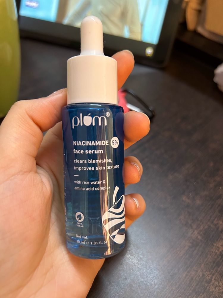 Plum 5% Niacinamide With Rice Water Face Serum