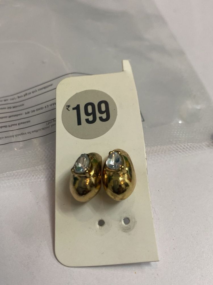 Gold Stud Earrings