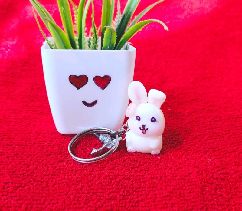 Cute Bunny Keychain/purse 👛 hanging
