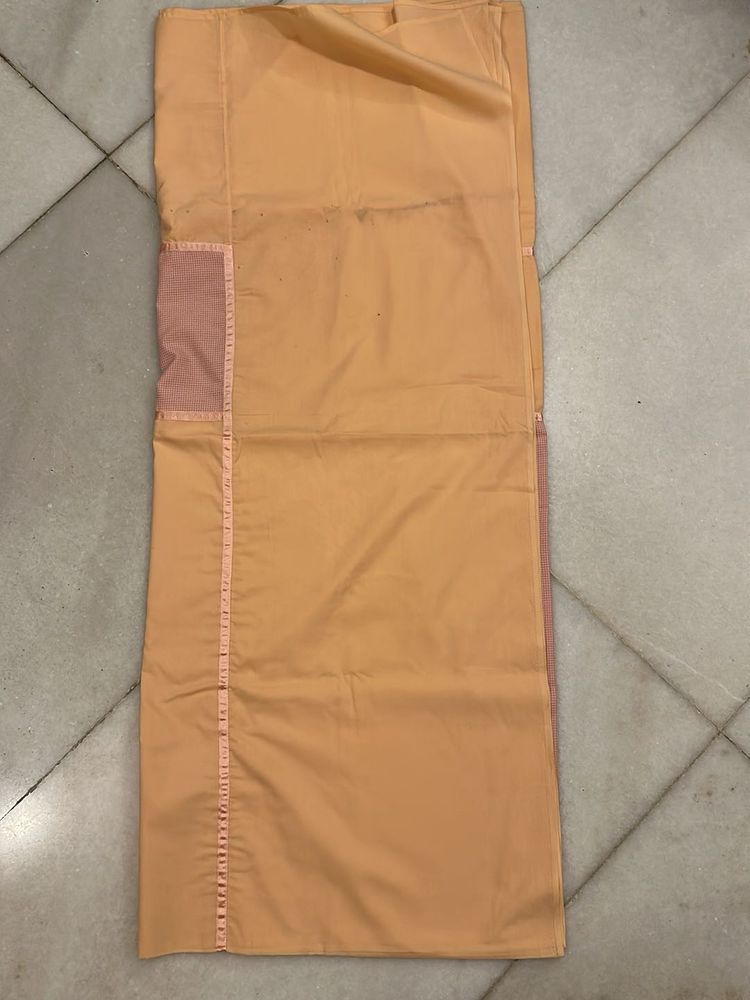 Peach Cotton Bedspread Set –