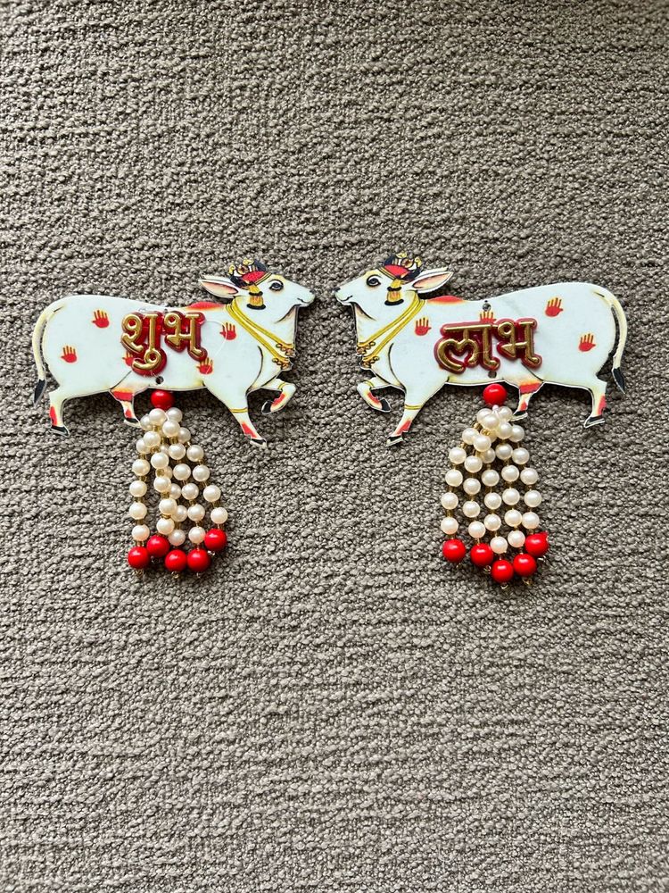 Shubh Labh Cow Door Decor (Soon)