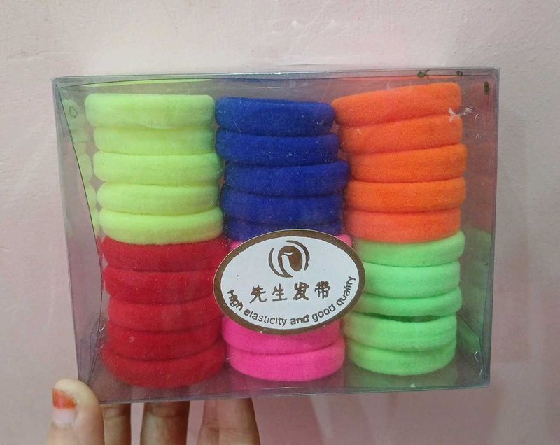 Colorful Hair Rubberbands Set (30pcs) Top Quality❤