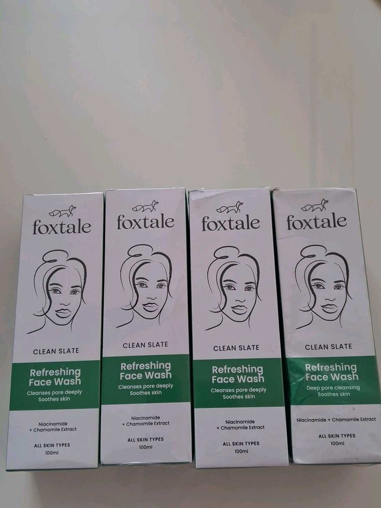 Foxtale Face Wash Combo Of 4