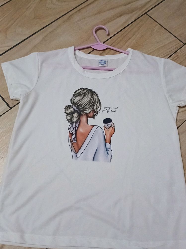 CASUAL WHITE TEE