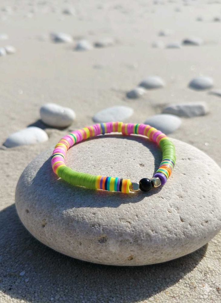 Colorful Heishi Bead Bracelet - Any 1