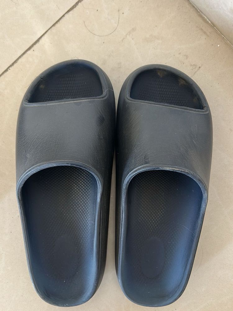 Comfy Blue Slides