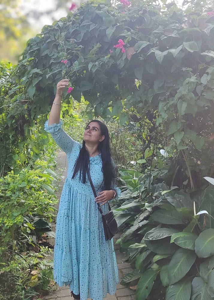 Chiffon kurthi/Dress With Lining