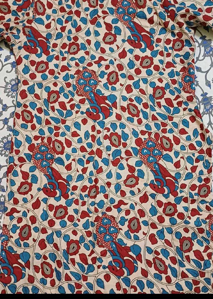 Floral Print Kurta