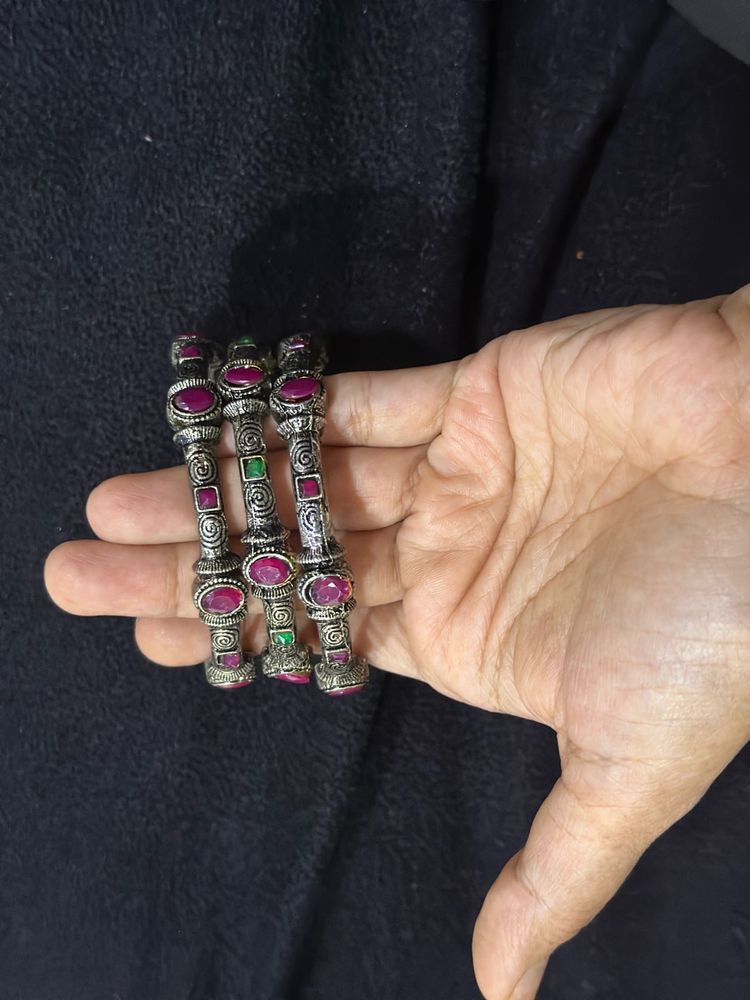 Oxidised Bangle