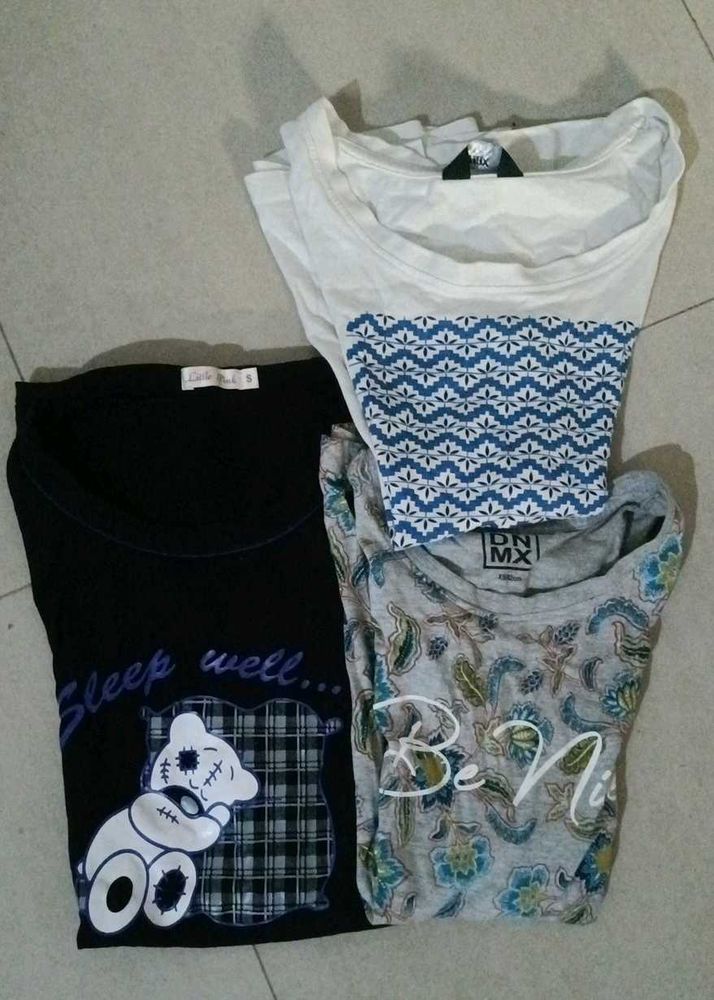 T-Shirt combo of 3 - Casual Styles